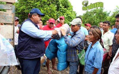 Ayuntamiento y DIF llevan ayuda a Familias incomunicadas, en la Joya