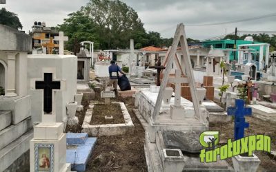 Limpieza anticipada de panteones por festejos a “Fieles Difuntos”