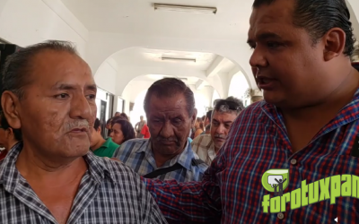 Manifestación de Locatarios del Mercado Héroes del 47 en Comercio