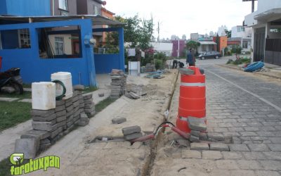 Vecinos de Petropolis Inconformes con malos trabajos de TELMEX