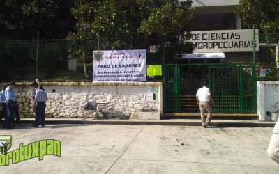 UV Realiza Paro de Labores en Facultades de Tuxpan
