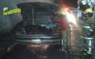 Se incendia camioneta en Arteaga