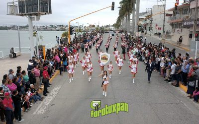 Espectacular desfile conmemorativo al 108 Aniversario de la Revolución Mexicana
