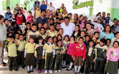 Inversión de más de 600 mil pesos para la escuela 18 de Marzo