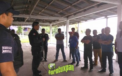 Avanza la conformación de policías auxiliares en Tuxpan