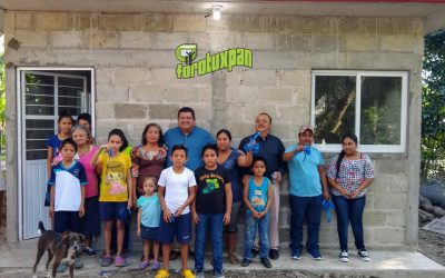 Cinco familias recibieron sus cuartos dormitorios