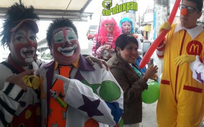 Conmemoran el día internacional del Payaso