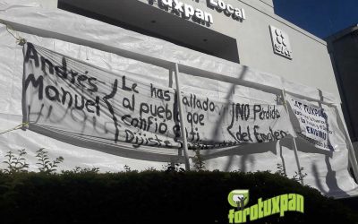 Ya un mes de Plantón en el SAT