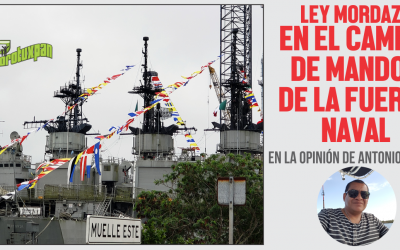 Ley Mordaza en el cambio de mandos de la Fuerza Naval