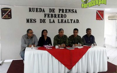 Actividades del Mes de Febrero: 19a Zona Militar
