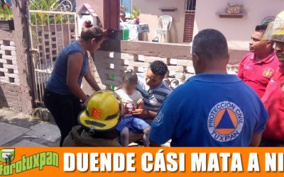 Duende casi mata a niña