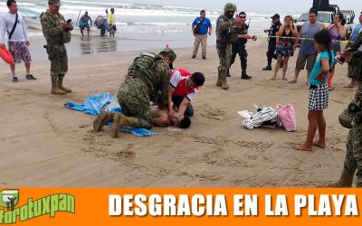 DESGRACIA EN LA PLAYA