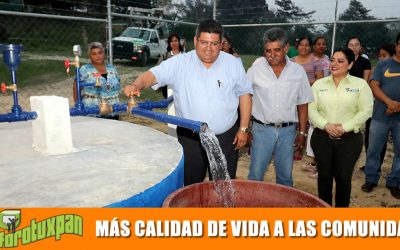 Más calidad de vida a las comunidades