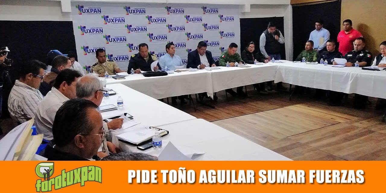 Pide Toño Aguilar sumar fuerzas para los operativos de Semana Santa
