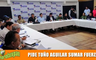 Pide Toño Aguilar sumar fuerzas para los operativos de Semana Santa