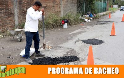 Braulio García: El Bacheo va a tiempo
