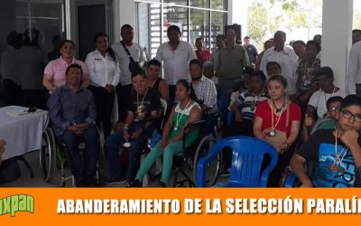 Abanderamiento de la selección Paralímpica