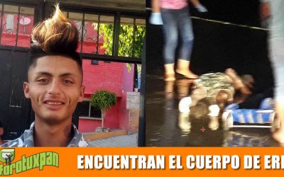 Encuentran el cuerpo de Erick