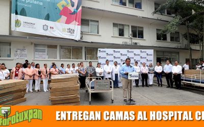 Gobierno Municipal entrega 30 camas al Hospital Civil