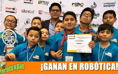 ESTUDIANTES TUXPEÑOS GANAN EN COMPETENCIA INTERCONTINENTAL DE ROBÓTICA