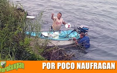 Por Poco NAUFRAGAN frente a Jardines