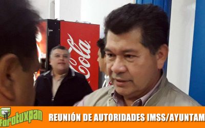 Se reúne Delegado del IMSS con Ayuntamiento