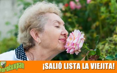 ¡Salió lista la viejita!