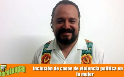 Inclusión en el código electoral casos de violencia política en contra de la mujer