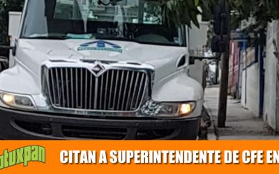 CITAN A SUPERINTENDENTE DE CFE EN FISCALIA