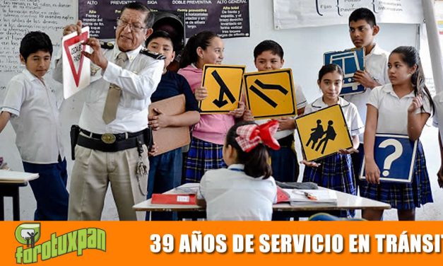 39 AÑOS DE SERVICIO EN TRÁNSITO