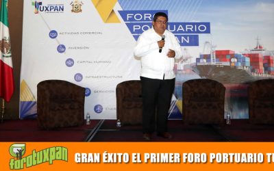 GRAN ÉXITO EL PRIMER FORO PORTUARIO TUXPAN