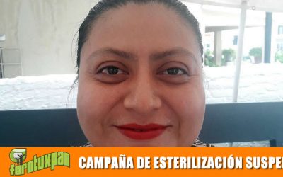 CAMPAÑA DE ESTERILIZACIÓN SUSPENDIDA
