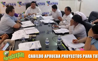 CABILDO APRUEBA PROYECTOS TRASCENDENTALES PARA TUXPAN
