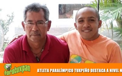 ATLETA PARALÍMPICO TUXPEÑO DESTACA A NIVEL NACIONAL