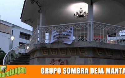 Grupo Sombra deja Mantas en la Ciudad