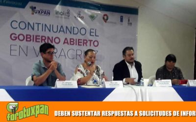 DEBEN SUSTENTAR RESPUESTAS A SOLICITUDES DE INFORMACION