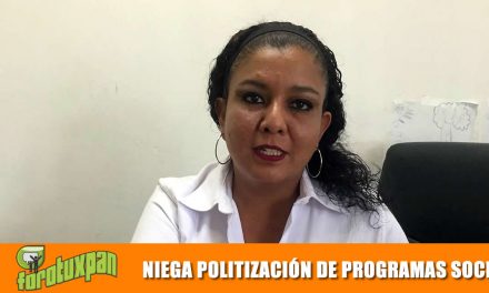 NIEGA POLITIZACIÓN DE PROGRAMAS SOCIALES