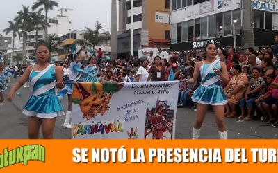 SE NOTÓ LA PRESENCIA DEL TURISMO