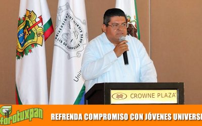 REFRENDA COMPROMISO CON JÓVENES UNIVERSITARIOS