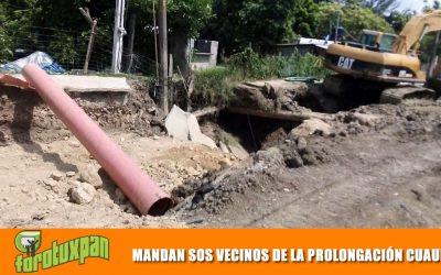MANDAN S.O.S VECINOS DE LA PROLONGACIÓN CUAUHTÉMOC