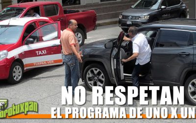 NO RESPETAN EL UNO POR UNO