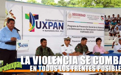 LA VIOLENCIA SE COMBATE EN TODOS LOS FRENTES POSIBLES