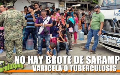 MIENTE GOBERNADOR DE TAMAULIPAS, EN VERACRUZ NO HAY BROTE DE SARAMPIÓN, VARICELA NI TUBERCULOSIS