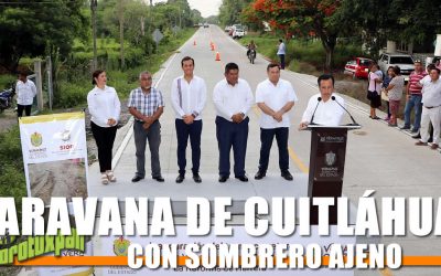 CARAVANA DE CUITLÁHUAC CON SOMBRERO AJENO