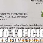 EDICTO OFICIO 639 CAUSA PENAL 134/2017