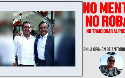 NO MENTIR, NO ROBAR, NO TRAICIONAR AL PUEBLO…