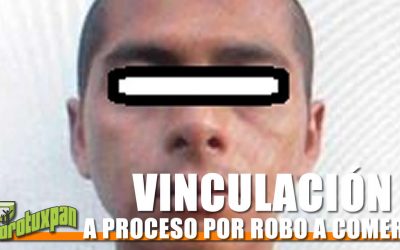 VINCULACIÓN A PROCESO POR ROBO A COMERCIO