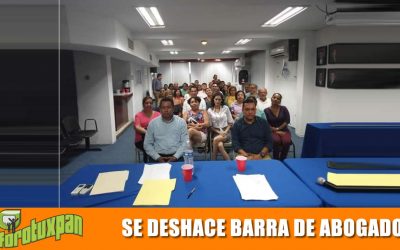 Se Deshace Barra de Abogados