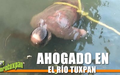 AHOGADO EN EL RÍO TUXPAN