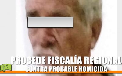 PROCEDE FISCALÍA REGIONAL TUXPAN CONTRA PROBABLE HOMICIDA